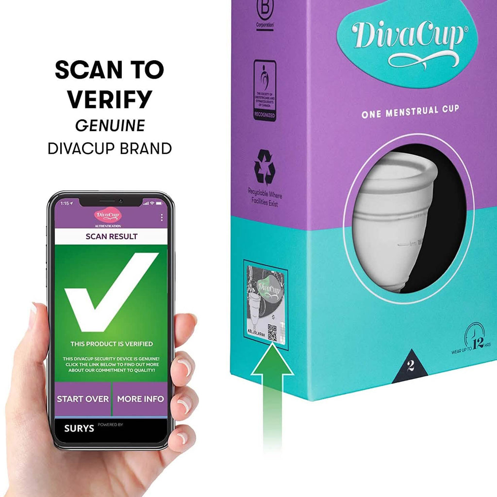 DivaCup - Coupe menstruelle réutilisable sans BPA