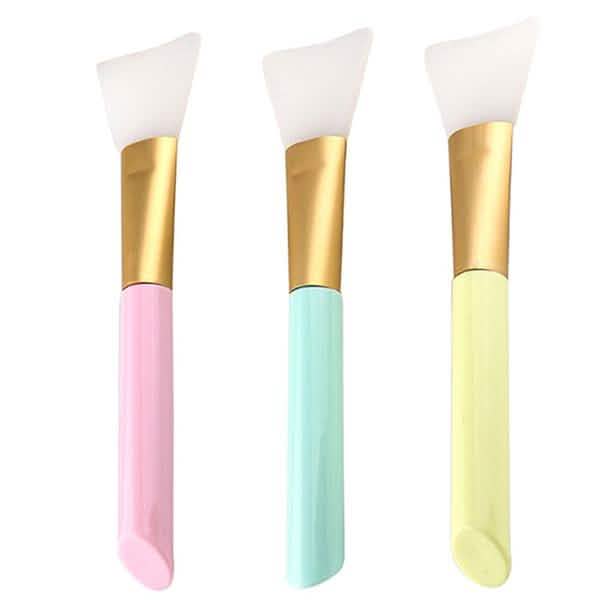 Brosse à masque facial en silicone à faire soi-même Brosse de mélange pour masque en boue