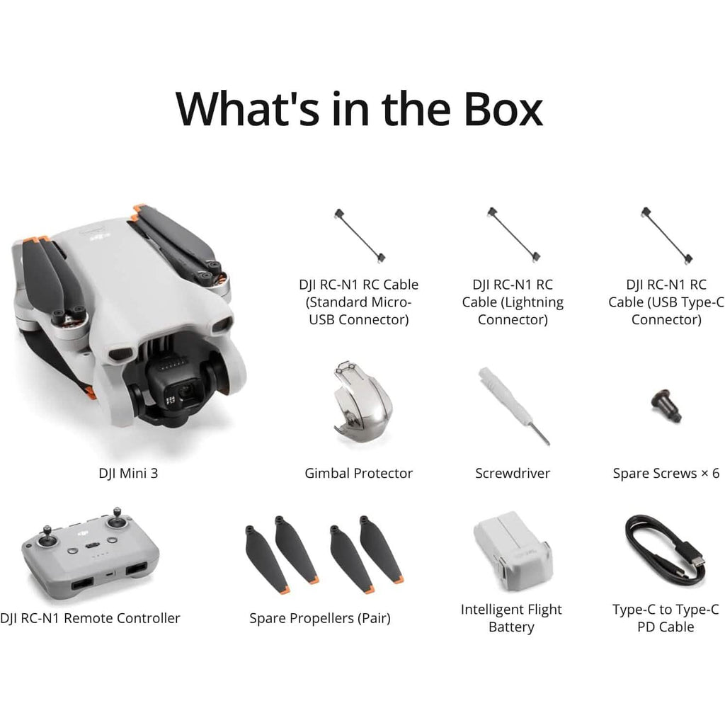 DJI Mini 3 | Le drone caméra d'entrée de gamme par excellence (Reconditionné)