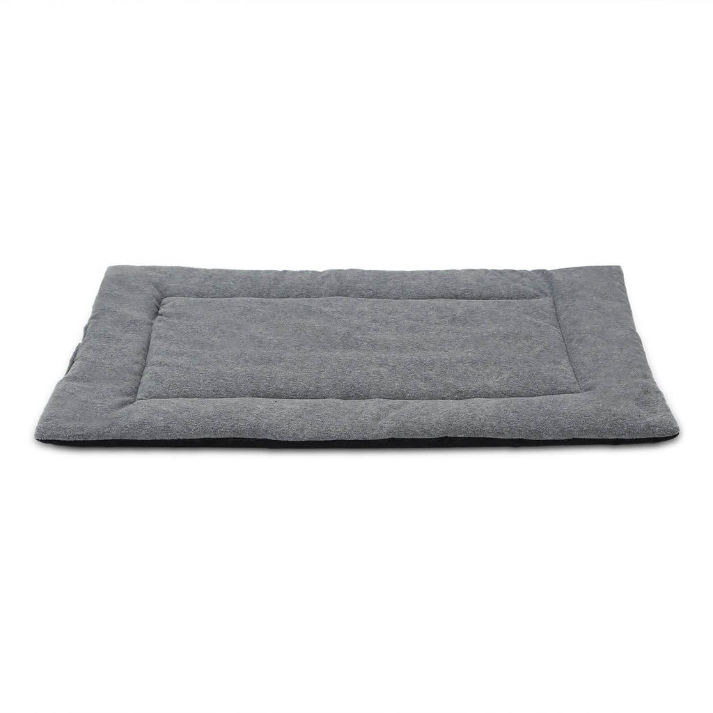 Tapis de lit pour chien, molleton confortable, coussin réversible