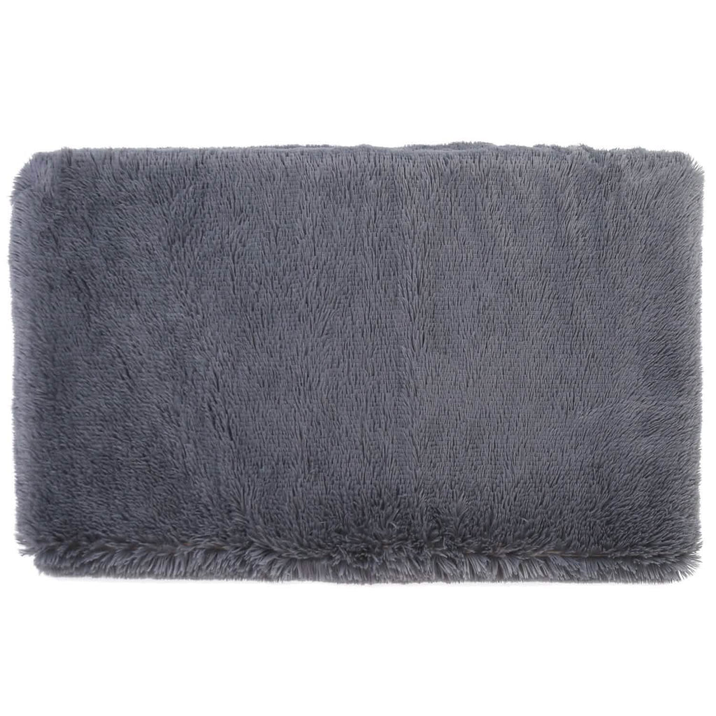 Lit pour chien coussin moelleux en peluche confortable et chaud tapis de cage pour animaux de compagnie tapis pour chien