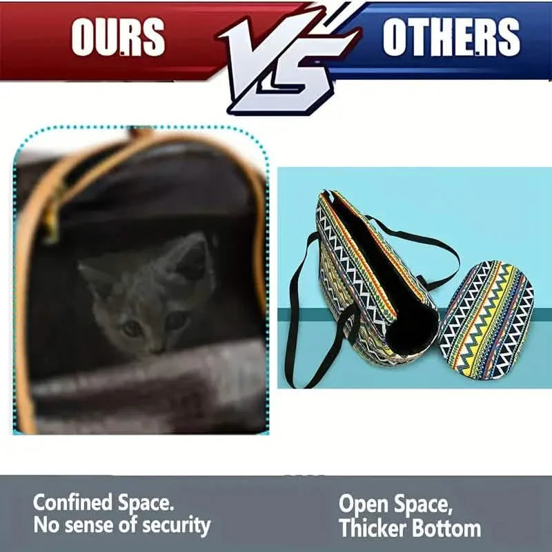 Sac à dos de transport pour chien, sac à bandoulière de voyage pour animaux de compagnie