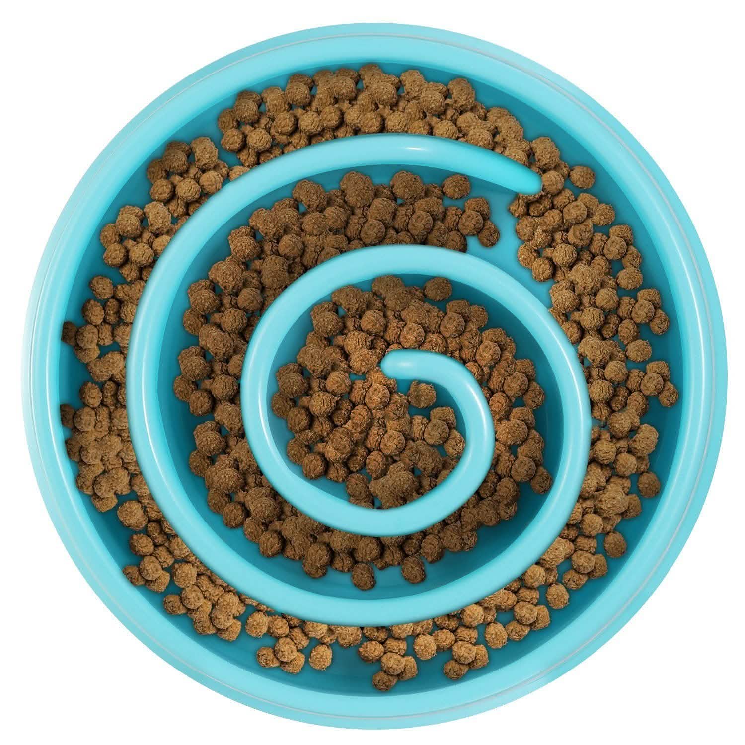 Gamelle anti-glouton pour chien et chat