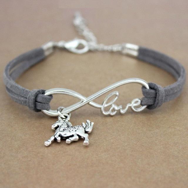 Bracelets Charm Chiens Pattes Meilleurs Amis Cœur Animal Infini Amour Pour Femme Homme Fille Garçon Imprimé Bracelet Avec Symbole Amour Et Infini Pour Femmes Filles En Faux Daim Réglable