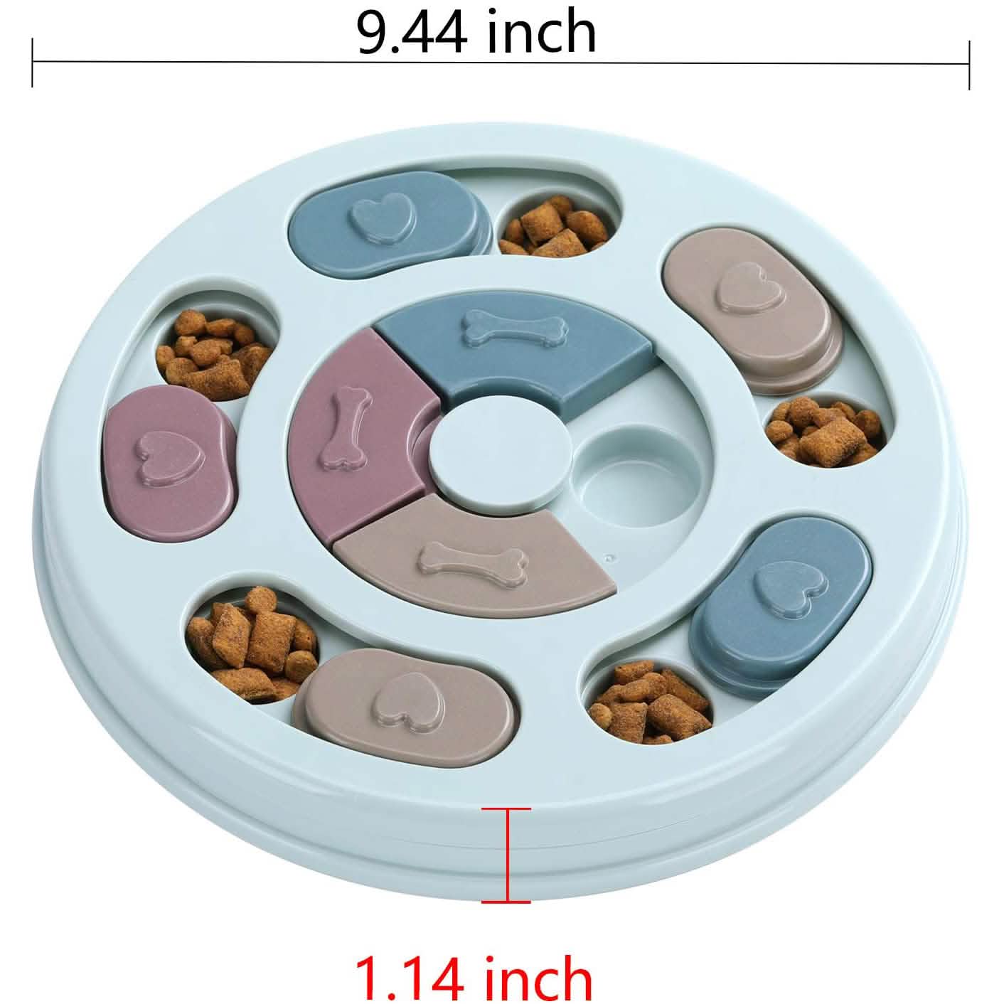 Jouets distributeurs de friandises pour chiens pour l'entraînement du QI et l'enrichissement mental