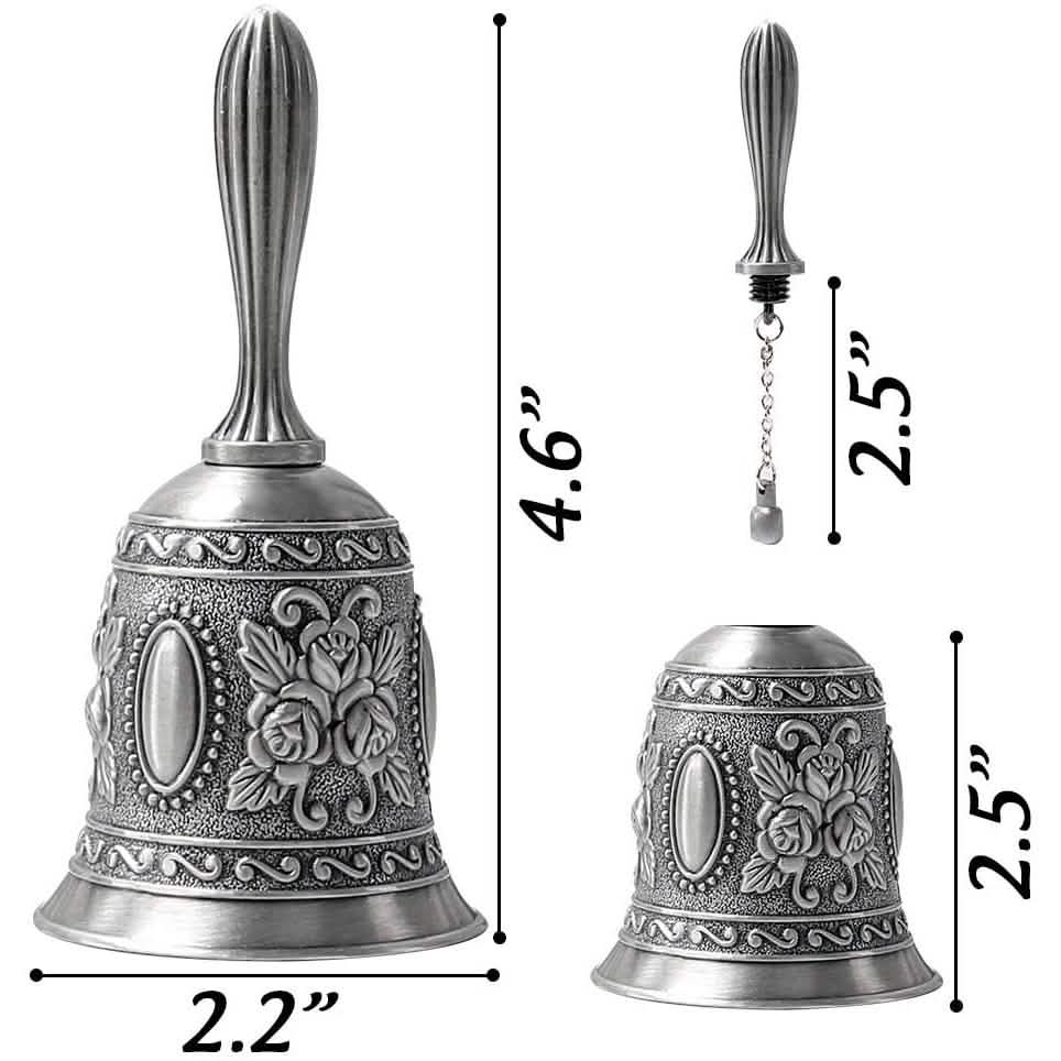 DomeStar Clochette d'appel en Laiton Cloches de Mariage