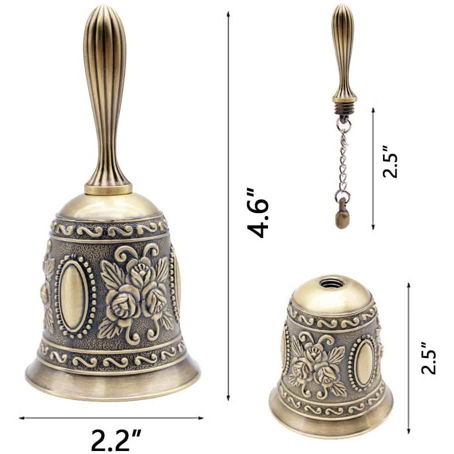 DomeStar Clochette d'appel en Laiton Cloches de Mariage