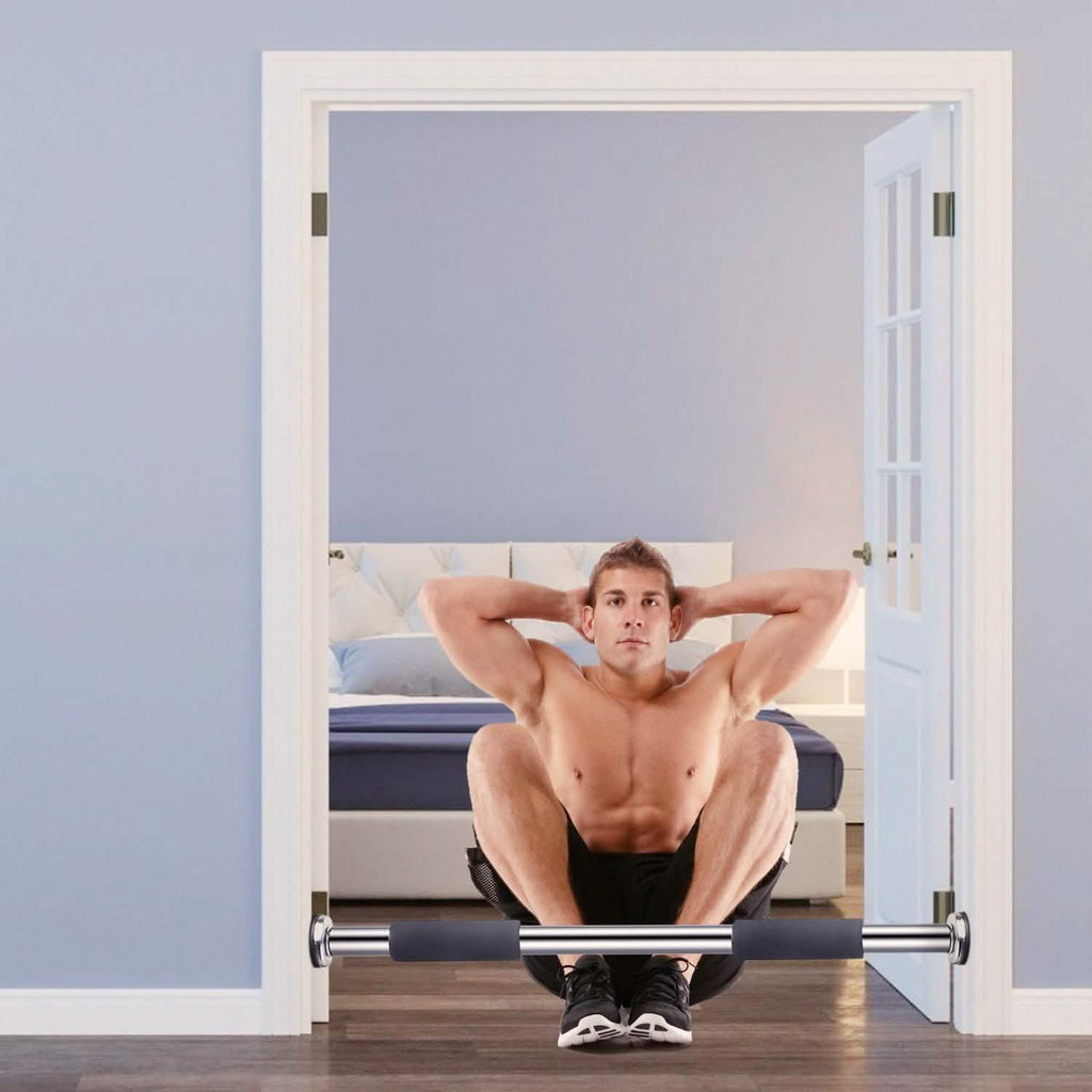 Barre de traction d'encadrement de porte pour exercice de gym