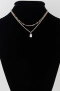 Collier Chaîne Double Cube