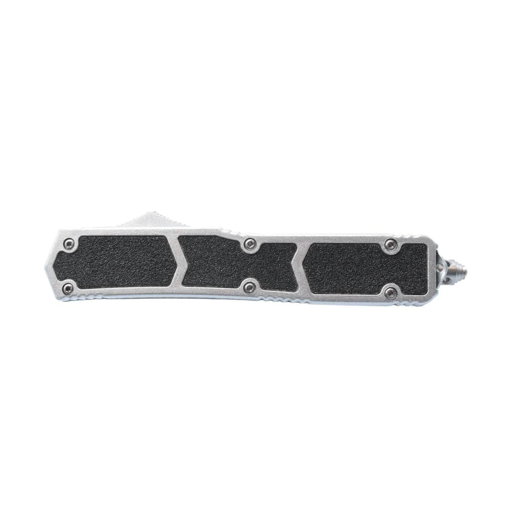 Couteau automatique OTF à double tranchant avec clip de ceinture