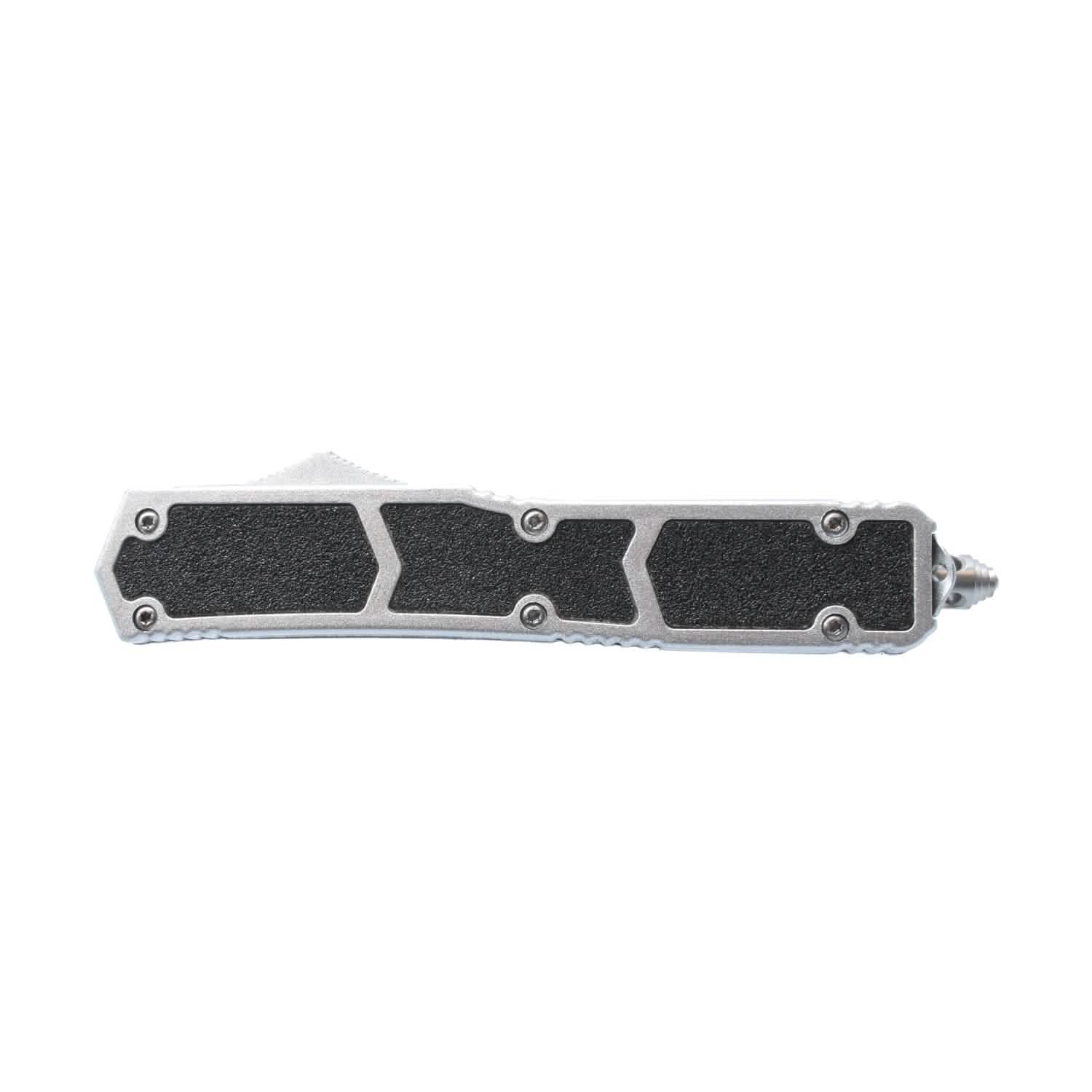 Couteau automatique OTF à double tranchant avec clip de ceinture