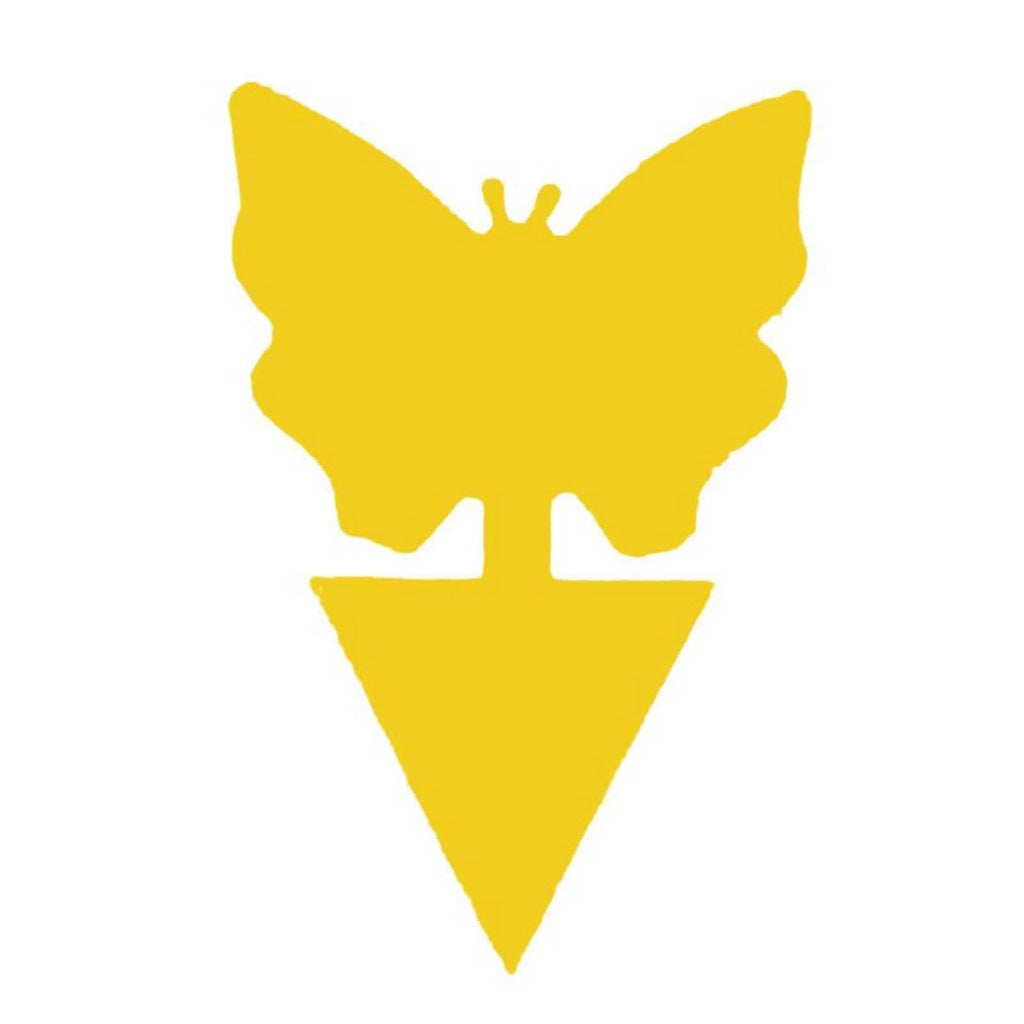 Piège jaune autocollant double face pour insectes volants