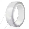 Ruban adhésif magique double face transparent réutilisable étanche facile à utiliser pour la maison Accessoires pratiques Rubans polyvalents