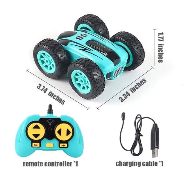 Voiture télécommandée double face pour enfants