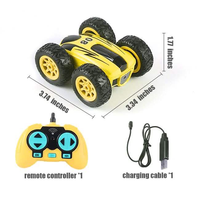 Voiture télécommandée double face pour enfants
