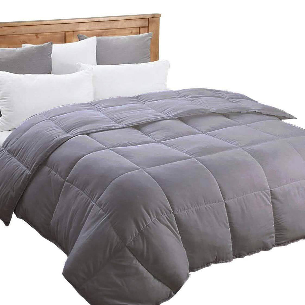 Couette en microfibre garnissage synthétique