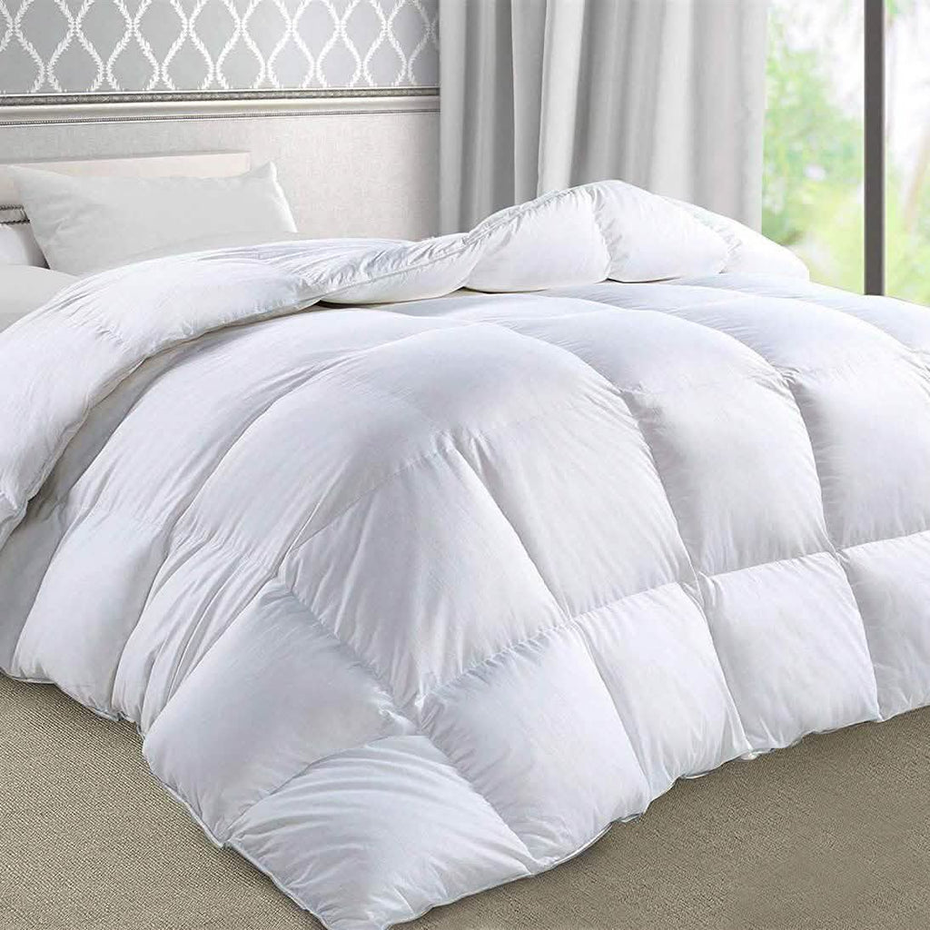 Couette en microfibre garnissage synthétique