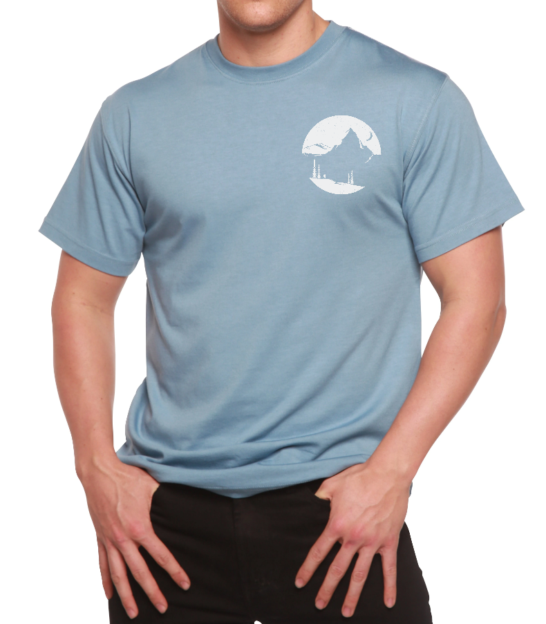 Découvrir Plus de T-shirts imprimés en viscose de bambou/coton biologique pour homme