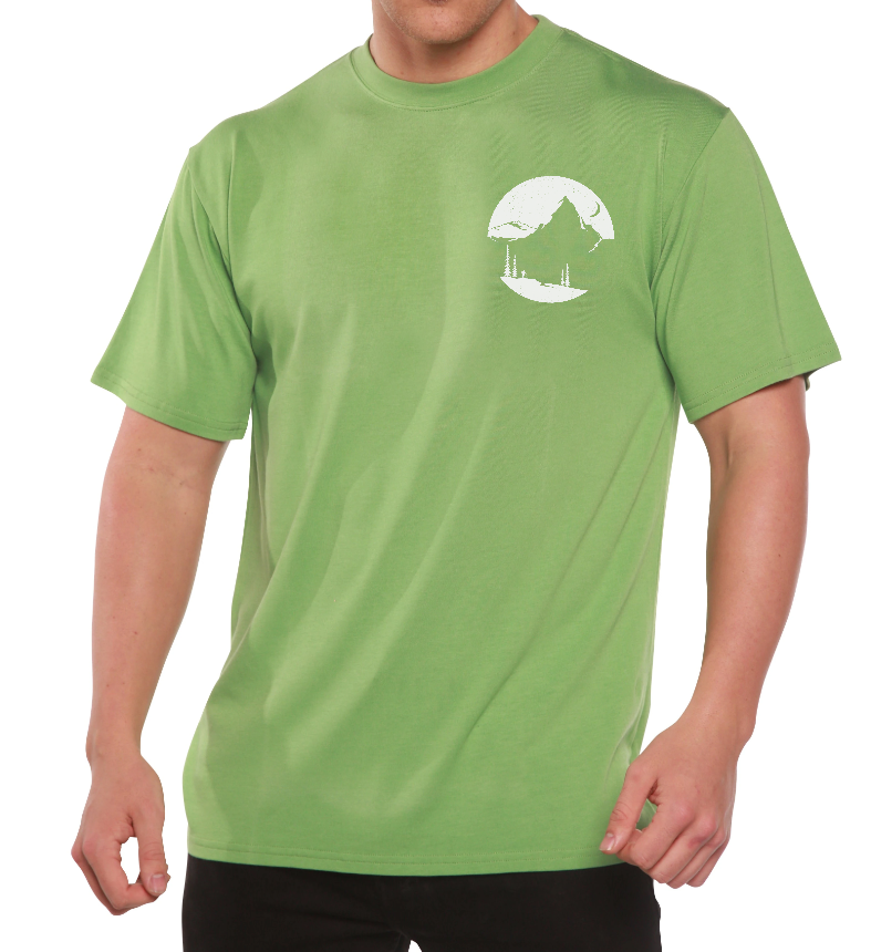 Découvrir Plus de T-shirts imprimés en viscose de bambou/coton biologique pour homme