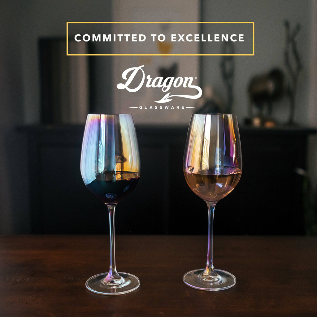 Verres à vin à pied