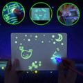 Tablette d'apprentissage lumineuse pour enfants Tableau de dessin magique