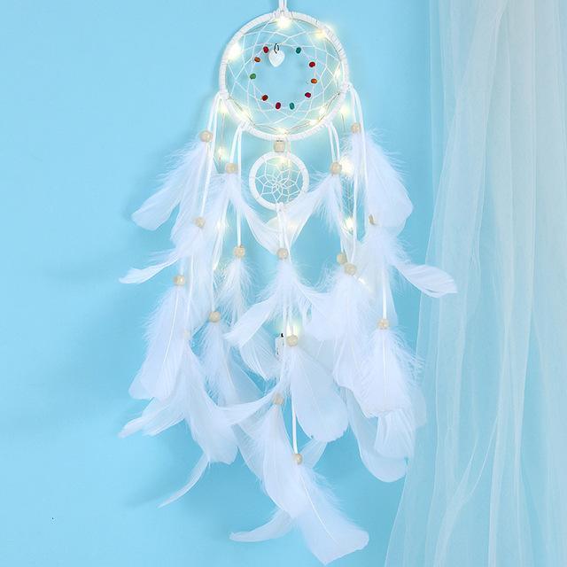 Dream Catcher Decor For Home Kids Room Decoration Wind Chimes Dream Catchers Handmade Hangings For Positivity Can be Used as Home Décor Accents Wall Hangings Garden Car Outdoor Yoga Temple Wind Chime