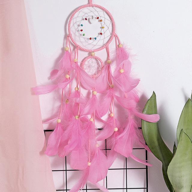 Dream Catcher Decor For Home Kids Room Decoration Wind Chimes Dream Catchers Handmade Hangings For Positivity Can be Used as Home Décor Accents Wall Hangings Garden Car Outdoor Yoga Temple Wind Chime