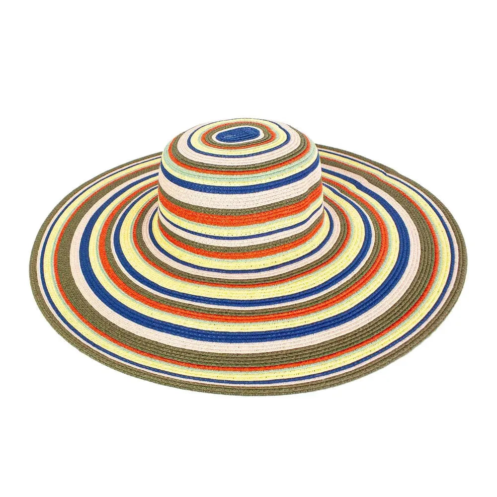 Peter Grimm Drew - Chapeau de soleil en paille à large bord pour femme