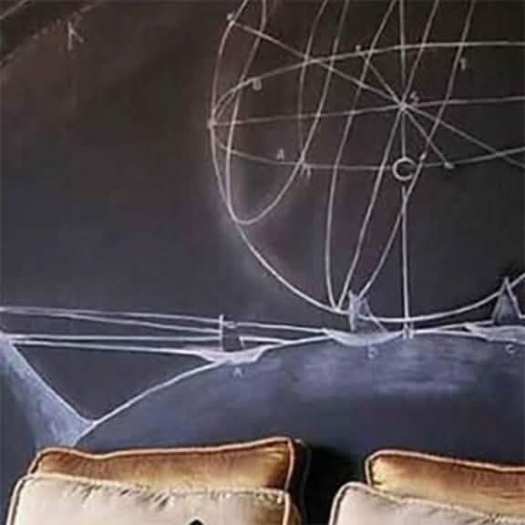 Autocollant mural tableau blanc ou tableau noir effaçable à sec de 1,80 m