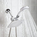 Douchette de massage double avec jet pluie