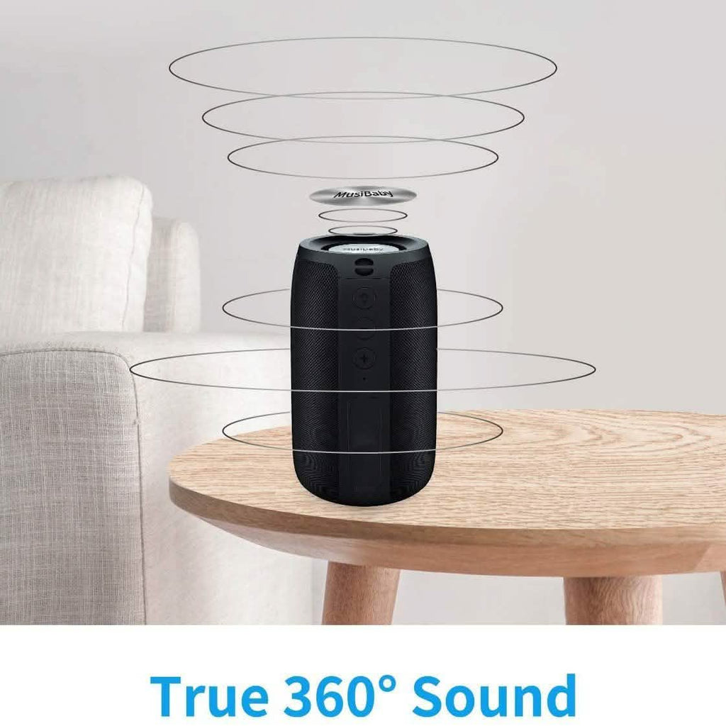Haut-parleur Bluetooth 5.0 à couplage double