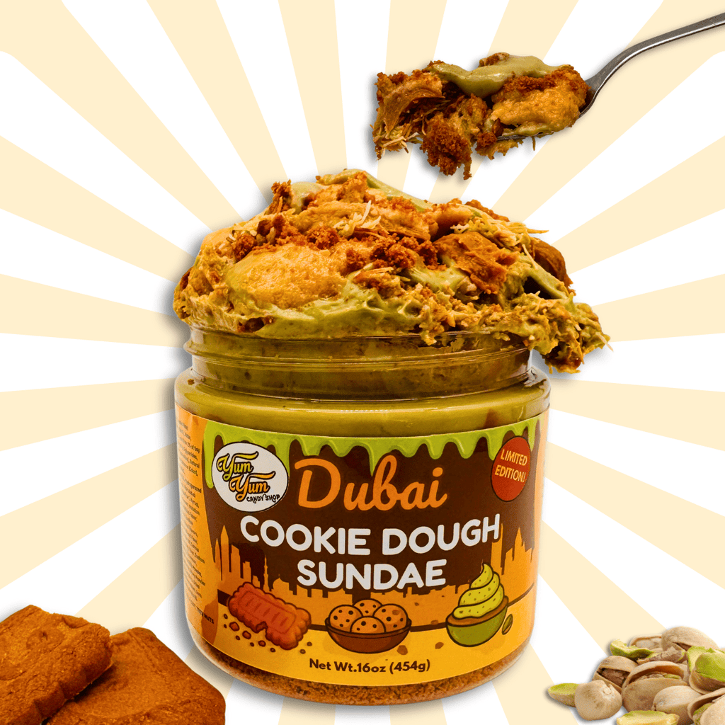 Coupe glacée à la pâte à cookie Dubaï