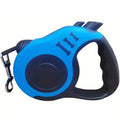 Laisse rétractable double interrupteur durable pour animaux de compagnie