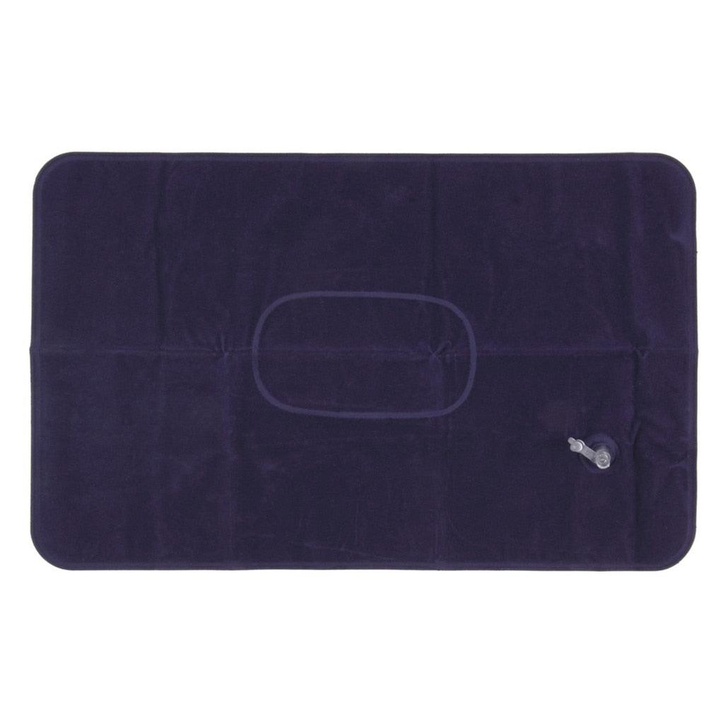 Oreiller de voyage pliable portable et durable, coussin gonflable pour le repos en avion ou à l'hôtel, ultraléger, en PVC et nylon, pour la chambre, la randonnée, la plage, la voiture, l'avion, support de tête, oreiller gonflable ultraléger