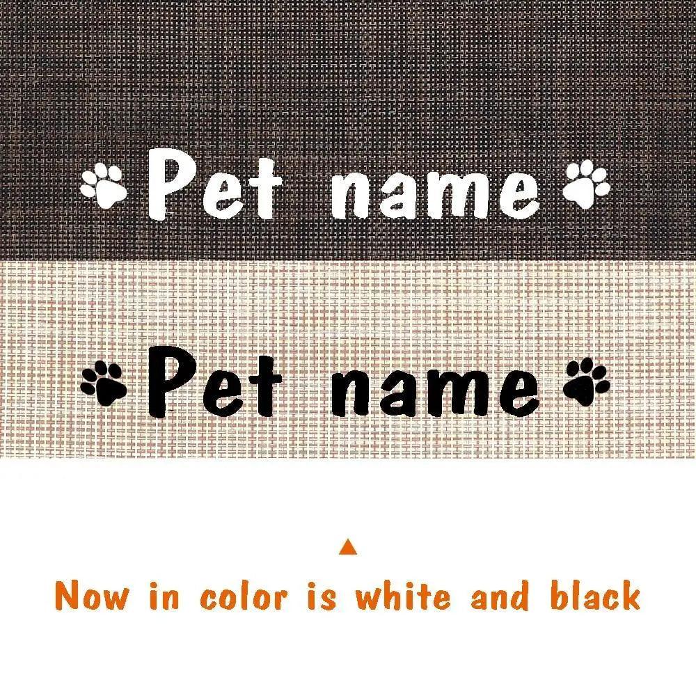 Tapis d'alimentation pour animaux de compagnie durable et étanche, coussin d'eau antidérapant, tapis personnalisé pour gamelle de chien et chat