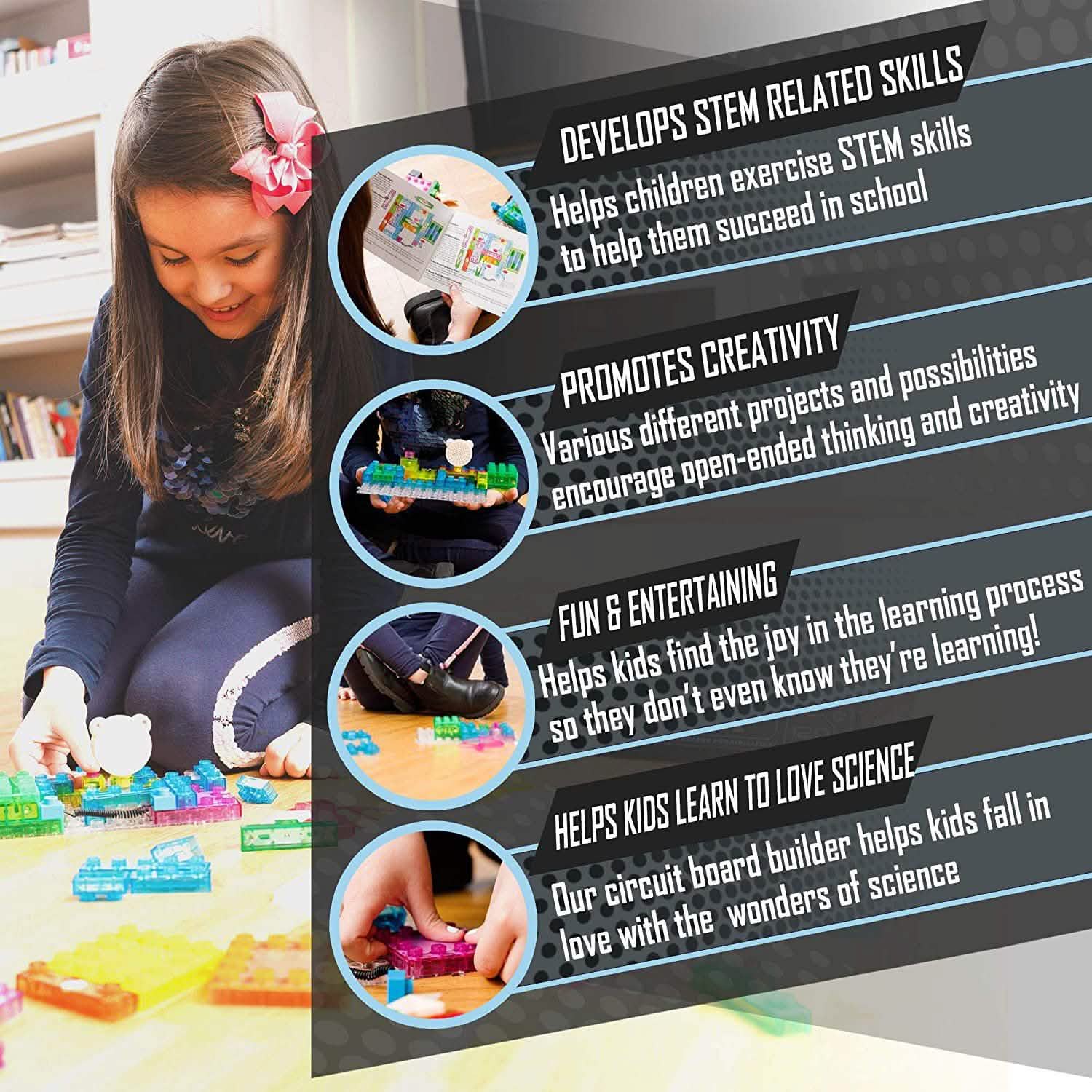 E-Blox STEM Jouets Créateur de Circuits pour Enfants