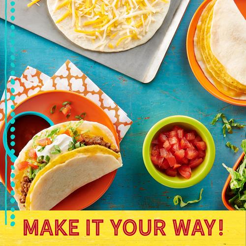 Old El Paso Tacos Croquants, Sans Gluten, 12 unités, 130 g.