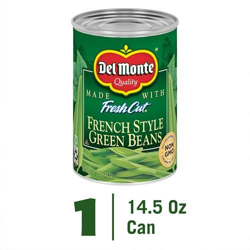 Haricots verts à la française Del Monte Blue Lake, légumes en conserve, boîte de 411 g