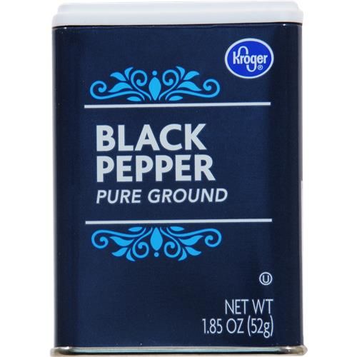 Kroger Poivre noir moulu pur 1,85 oz