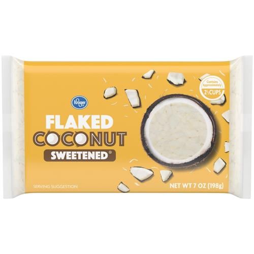 Noix de coco râpée sucrée Kroger 198 g