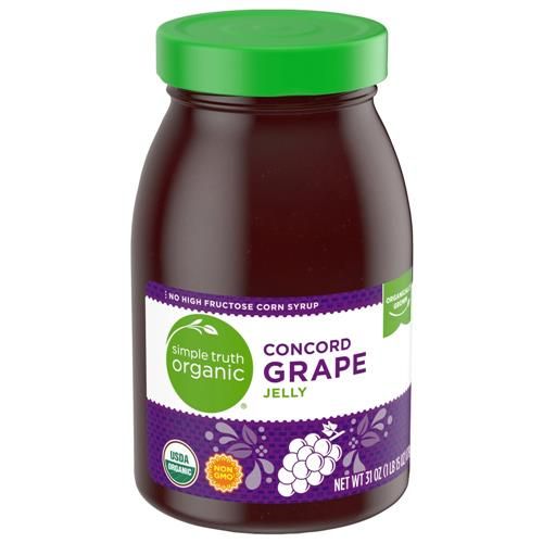 Gelée de raisin biologique Simple Truth 879 g