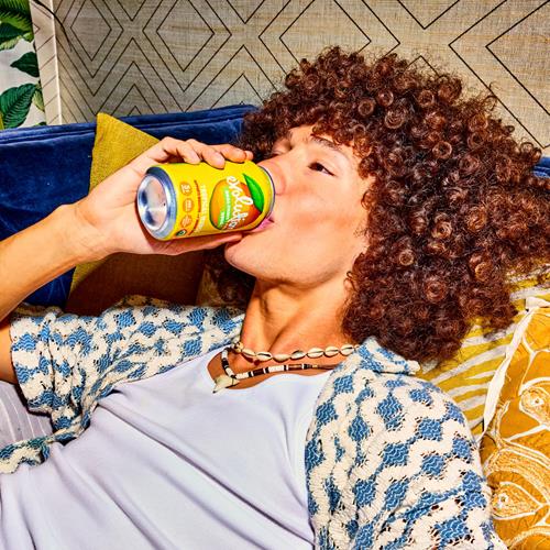 Boisson Gazeuse Bio Mangue Tropicale Evolution Fresh, 355 ml