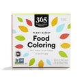 Whole Foods Market, colorant alimentaire végétal (bouteilles rouge, jaune, vert et bleu), sans gluten, 8,87 ml chaque, 35,48 ml au total