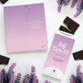 Sweeter Cards - « Prenez soin de vous : Mangez ce fichu chocolat » Barre de chocolat noir au caramel et au sel marin (3,5OZ)
