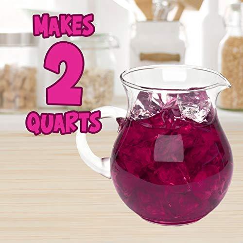 Kool-Aid Préparation pour boisson en poudre sans sucre, sans caféine, saveur fraise, zéro calorie, 1 sachet pour pichet