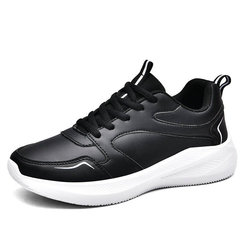 Baskets imperméables en cuir pour femme