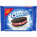 Biscuits sandwich au chocolat Oreo Mega Stuf, format familial, 718 g