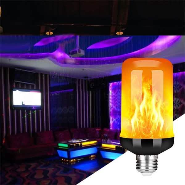 Ampoule LED E27 à effet flamme
