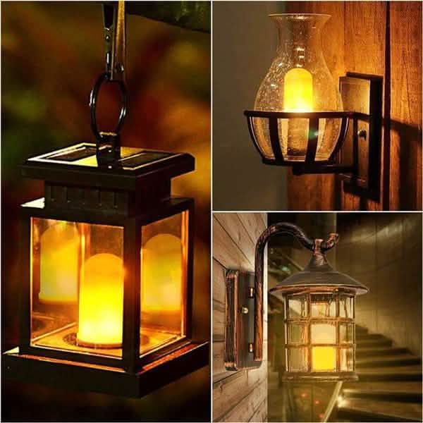 Ampoule LED E27 à effet flamme