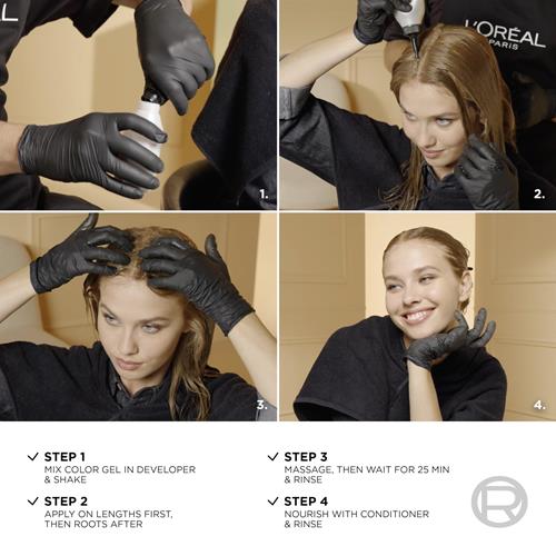 Coloration permanente anti-affadissement et brillante Superior Preference de L'Oréal Paris, 6 Châtain clair, Lot de 1, Teinture capillaire